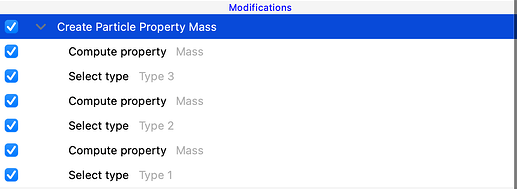 Modifier group