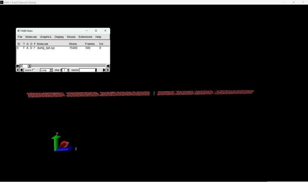 Structure breaks down in the simulation with LAMMPS LAMMPS General